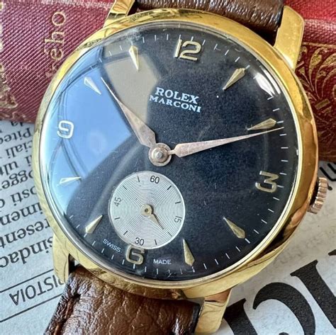 rolex marconi watch history